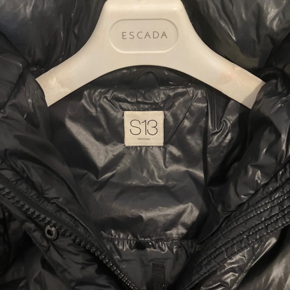 S13 Nicky Quilted Down Puffer Winter Coat XS - Picture 2 of 4